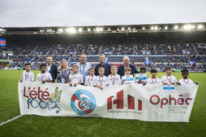 Chaque année Habitation moderne en partenariat avec le Racing Club de Strasbourg et Ophéa organise l'Eté Foot, à destination de tous les jeunes.