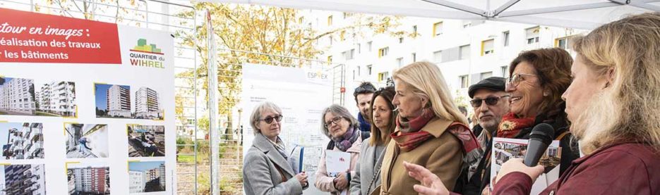 Inauguration - A la découverte de la transformation du quartier du Wihrel