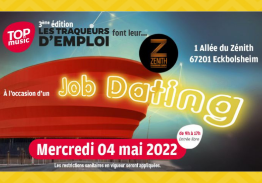 Retrouvez-nous au Zénith de Strasbourg ce mercredi 4 mai pour un job dating - Habitation Moderne