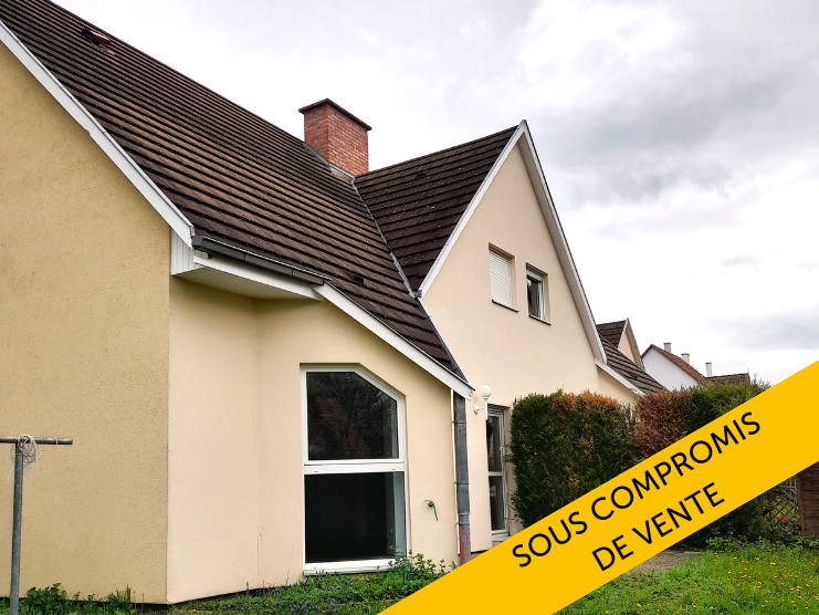 Maison individuelle de 127 m² dans une copropriété de 4 maisons à Fegersheim
